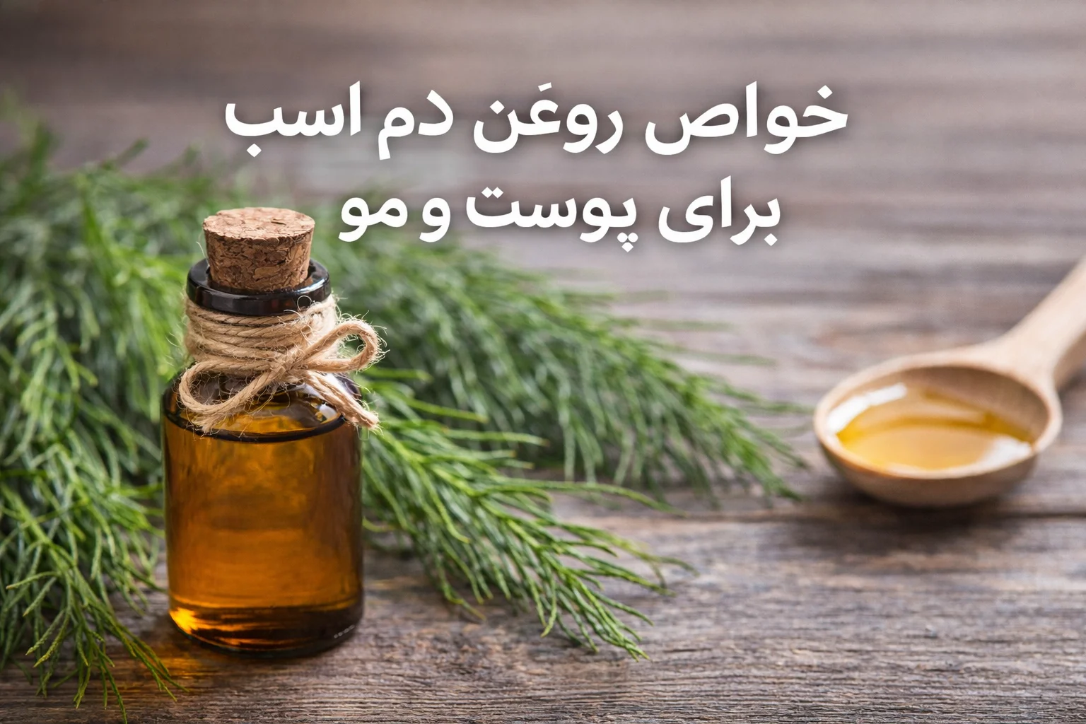 خواص روغن دم اسب برای پوست و مو